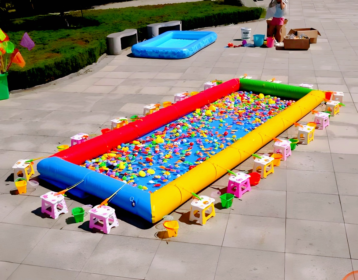 充气游戏「小猫钓鱼」出租出售