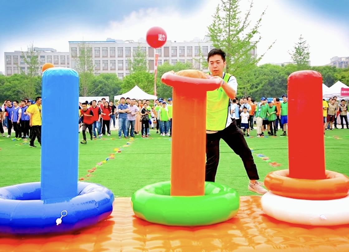 充气趣味运动会道具超级汉塔塔出租出售