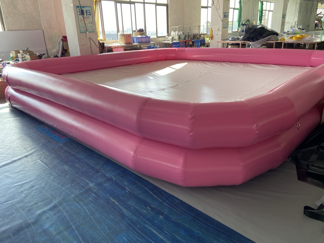 粉色充气水池出售