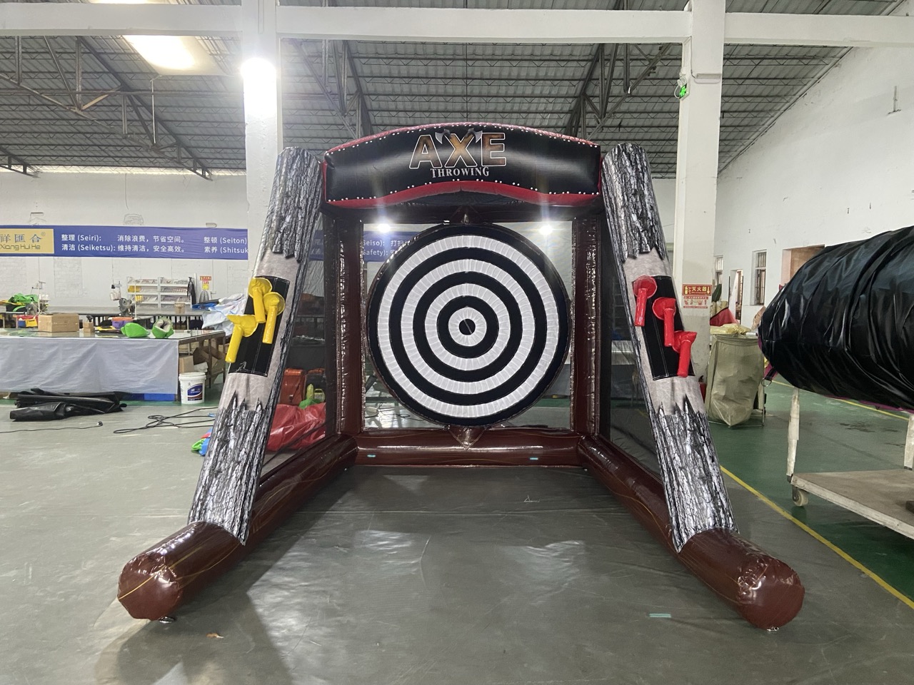 充气斧王游戏挑战靶出租出售