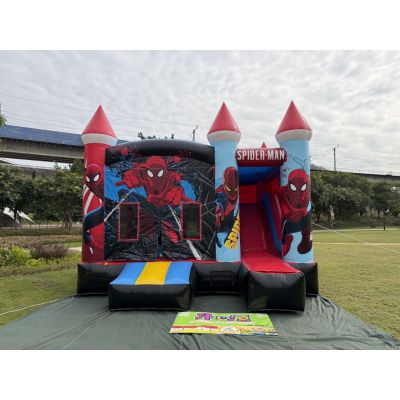 20平方米蜘蛛侠充气城堡出租出售